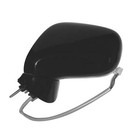 Unpainted Power Flat Driver Side Door Mirror Heated Manual Folding LX1320109