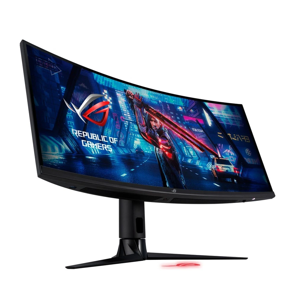 * ASUS ROG Strix XG349C 34" UWQHD Curved Gaming Monitor 180 Hz 1ms GtG G-Sync ko - Bild 3 von 4