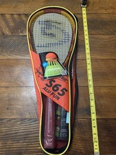 Brand New Set of 2 Speedminton S65 Badminton Aluminum Rackets Speedlight
