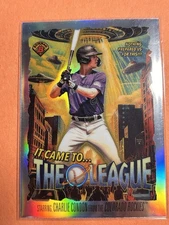 2025 Bowman Chrome Charlie Condon It Came To The League Insert #IT-7 Rockies RC