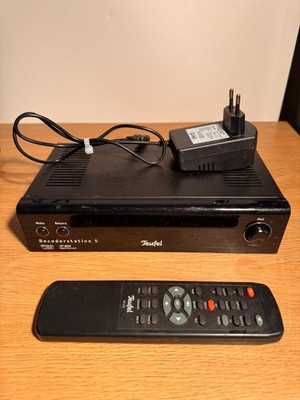 Teufel Decoderstation 5 mit Netzteil und fernbedienung #00315