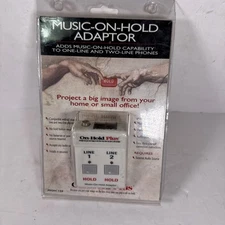 On-Hold Plus MOH150 Music On Hold Adaptor Plug-in For One Line & Two Line Phone