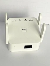 WIFI Repeater Wi-Fi Range Extender  1200 Mbps Tested & Working