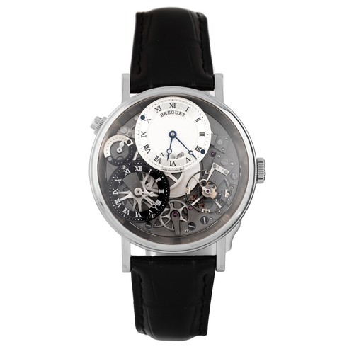 Breguet Tradition GMT 7067 White Gold Skeleton Dial 40mm 7067BB/G1/9W6 Full Set