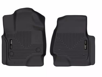 Husky X-Act Contour Mats Fit 18-24 Expedition MAX/Std Navigator L/Std Frt 2p Blk