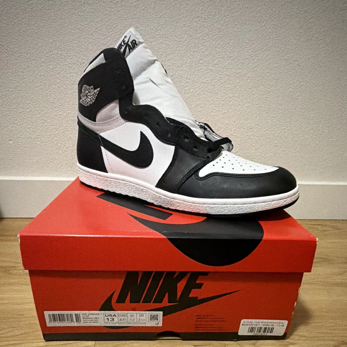 Jordan 1 Retro '85 OG High Black White | eBay