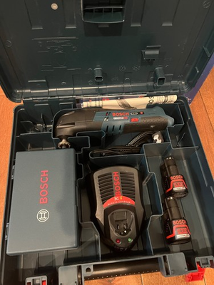 #ad Bosch 12V Oscillating Multi Tool cutting Kit PS50 2A w 2X BAT411 Battery Charger $139.00