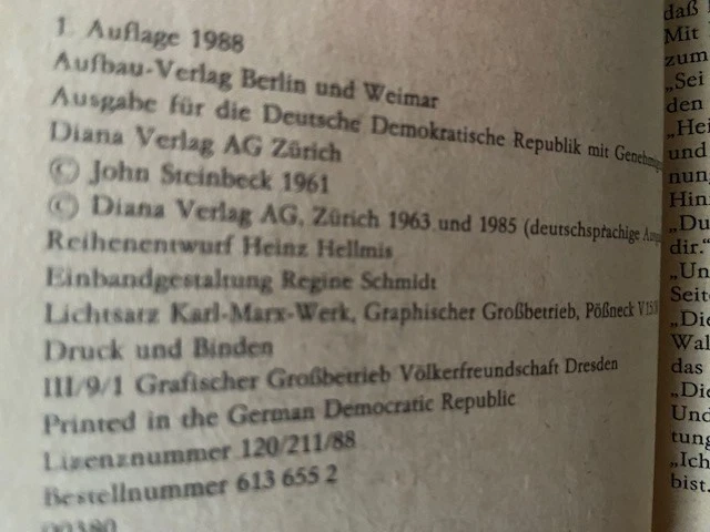 Taschenbuch "Geld bringt Geld" von John Steinbeck - Bild 3 von 3