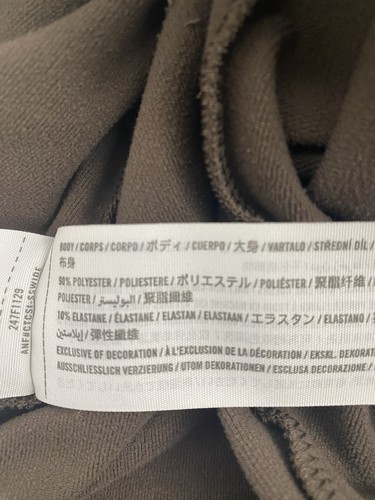 Abercrombie Kids Girl's Size 11/12 Flare Brown Yoga Pants - Picture 5 of 7
