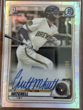 2020 Bowman Draft - Chrome Draft Picks Autographs Garrett Mitchell #CDA-GM...