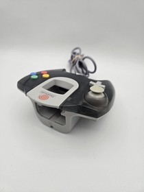 US Sega Dreamcast Controller (Black Smoke Translucent Color) OEM - Tested 