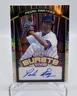 2023 Leaf Vivid Baseball Pedro Martinez Red Sox HOF Bursts Auto 4/10