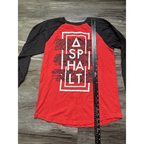 ASPHALT Skateboarding Baseball Long SleeveT-Shirt Youth Size L (14/16) - Picture 3 of 6