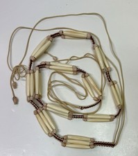 Vintage Macrame and Beaded Belt 65