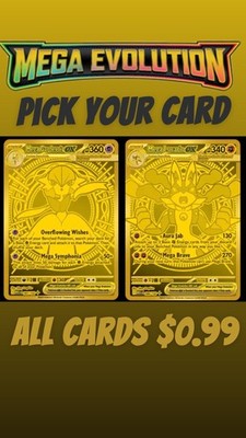 Pokémon TCG | ME01: Mega Evolution | Choose Your Card