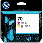 HP 70 - C9406A - Printkop / Magenta + Geel