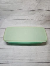 Vintage TUPPERWARE Easy-Crisp Celery Container #782 - COMPLETE 3-Piece Set-1980s