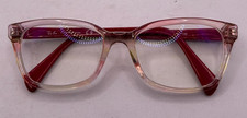 RAY BAN FRAMES ONLY EYEGLASSES RB 1591 3806 PINK 48-16-130