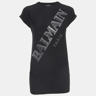 ★BALMAIN LOGO THIRT ショルダーボタン ロゴ Tシャツ ☆BALMAIN LOGO THIRT ショルダーボタン ロゴ Tシャツ Balmain