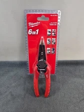 Milwaukee 7.75 in. Electricians 6-in-1 Wire Combination  Pliers 48-22-3079