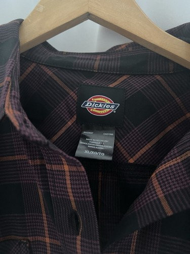 Dickies Oversized Karohemd Gr. XL Neu mit Etikett - Bild 7 von 7