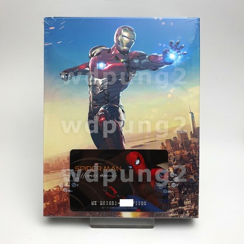Spider-Man Homecoming 4K UHD + BLU-RAY 2D & 3D WeET Steelbook Lenticular Type B1 - Picture 2 of 6