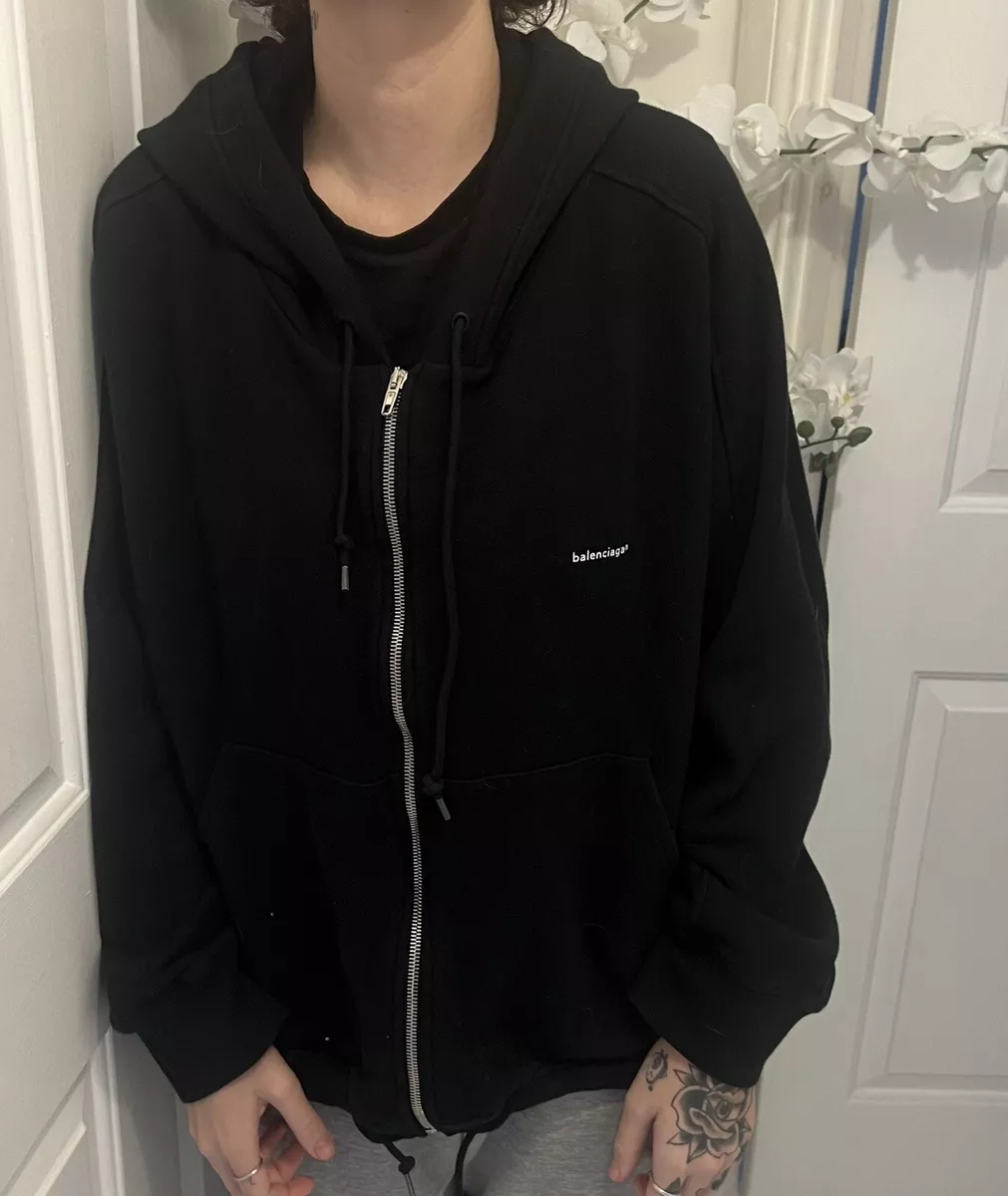 Authentic balenciaga hoodie sale