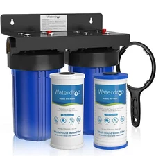 Waterdrop WHF21-PG 5 Micron Whole House Water Filtration System, with 10" x 4.5"
