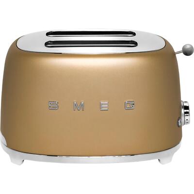 SMEG TSF01CHMEU Toaster champagner matt Toaster