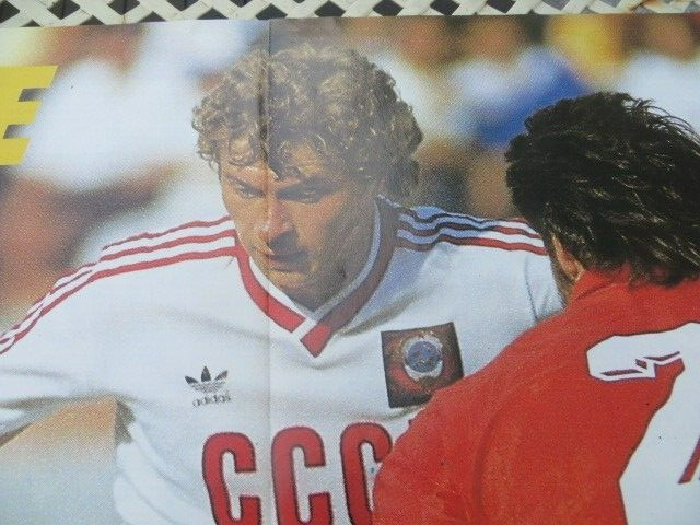 Poster FC Metz 86-87 Avec Zavarov – Collector Foot, Magazine Mondial