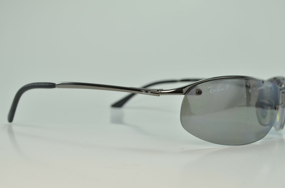 Authentic Ray-Ban RB 3179 Top Bar 004/82 Gunmetal/Gray