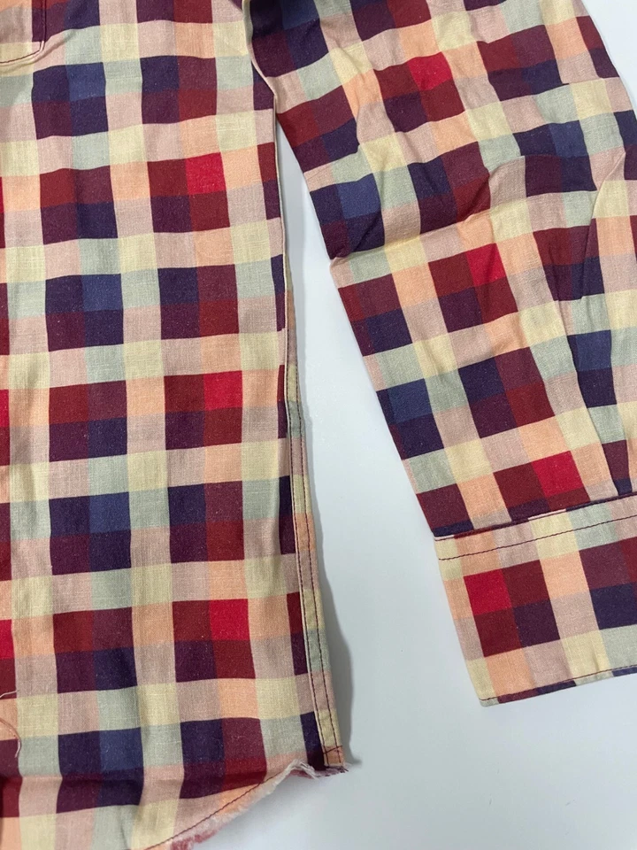 Camisa ocidental Levi's Vintage Clothing estampada LVC década de 1960 Levis Shorthorn Levi - Imagem 3 de 4