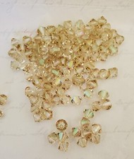 Swarovski Crystal 5328 6mm bicone beads, Luminous Green 24pcs 