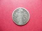 Headone Vacant Seat Silver Coin 1689 Rome Vatican Original Rare