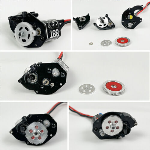 Metal Transmission Gearbox Gear Pack for Axial SCX24 Crawler Car Truck Upgrade - Picture 5 of 5