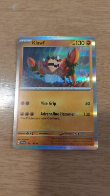 Klawf (122/198) Holographic Pokemon Card | eBay Klawf (122/198) Holographic Pokemon Card | eBay