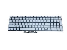 New For HP 17m-ae011dx 17m-ae111dx 17m-ae000 17m-ae100 Backlit Keyboard Silver