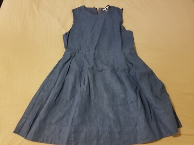 linen fitted maxi dress Milard Linen Dress M main image 1