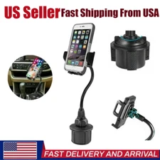 NEW Universal Adjustable Car Mount Gooseneck Cup Holder Cradle for Cell Phone