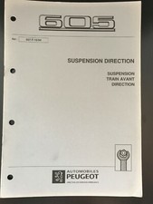 Revue technique Peugeot 605