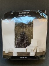 Black Sequin Photo Backdrop - EXCELLENT CONDITION