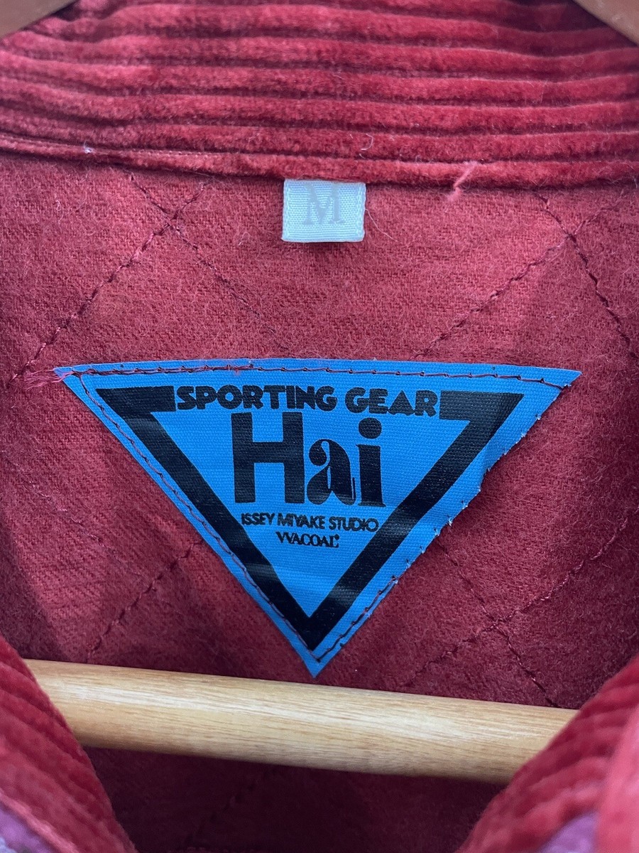 VINTAGE 80s ISSEY MIYAKE HAI SPORTING GEAR CORDUROY BOMBER VINTAGE 80s ISSEY MIYAKE HAI SPORTING GEAR CORDUROY BOMBER