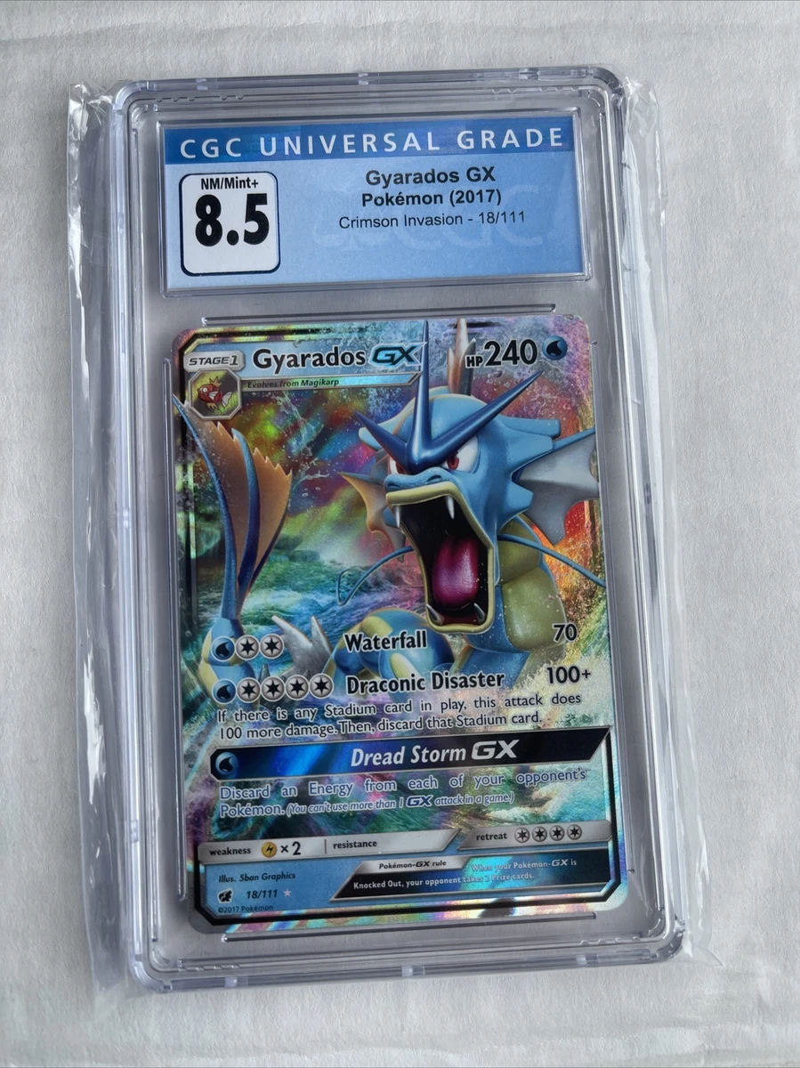 Carta Pokémon Gyarados Gx Invasão Carmim