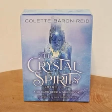 Crystal Spirits Oracle Cards: 58-Card Deck and Guidebook by Colette Baron-Reid