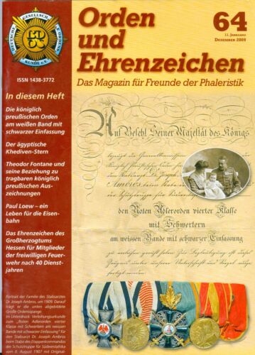 rivista tedesca sugli ordini cavallereschi n 64 - Foto 1 di 2