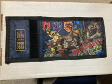 Teenage Mutant Ninja Turtles Boys Tri-Fold Wallet 2015 NICKELODEON