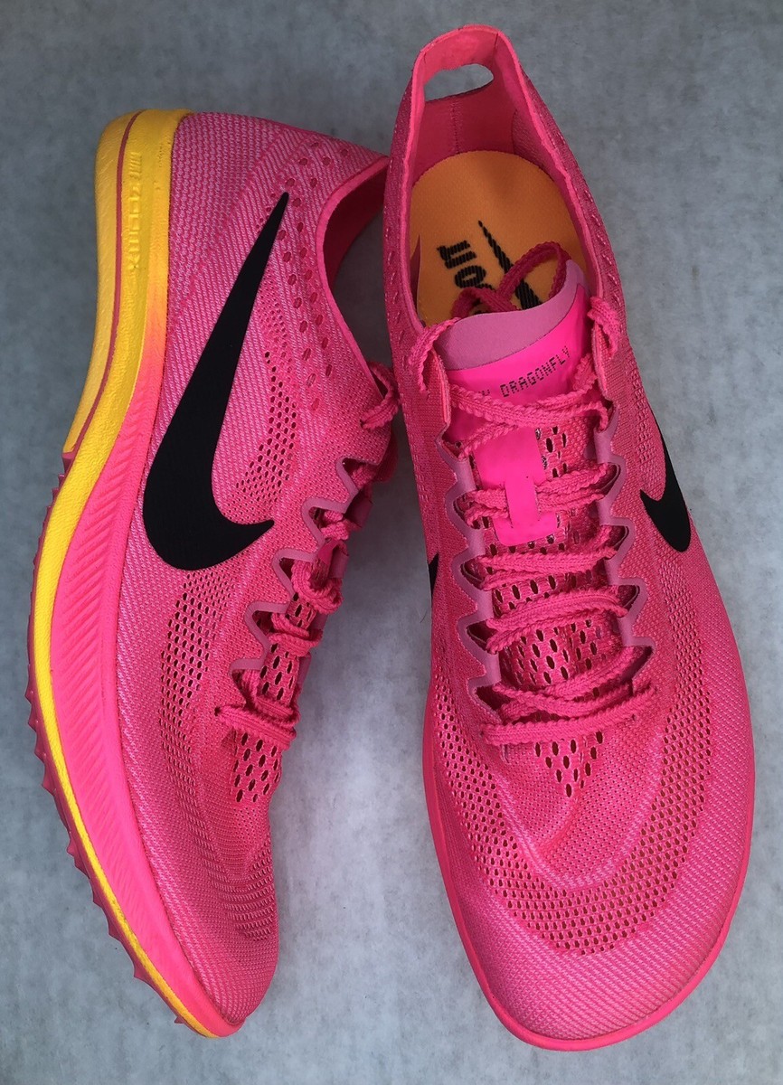 Nike ZoomX Dragonfly Hyper Pink Orange Track Field Spikes Nike ZoomX Dragonfly Hyper Pink Orange Track Field Spikes