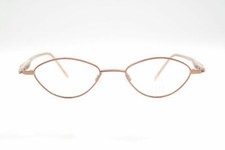 Vintage Eye Z 424 Brown Oval Glasses Eyeglass Frame NOS