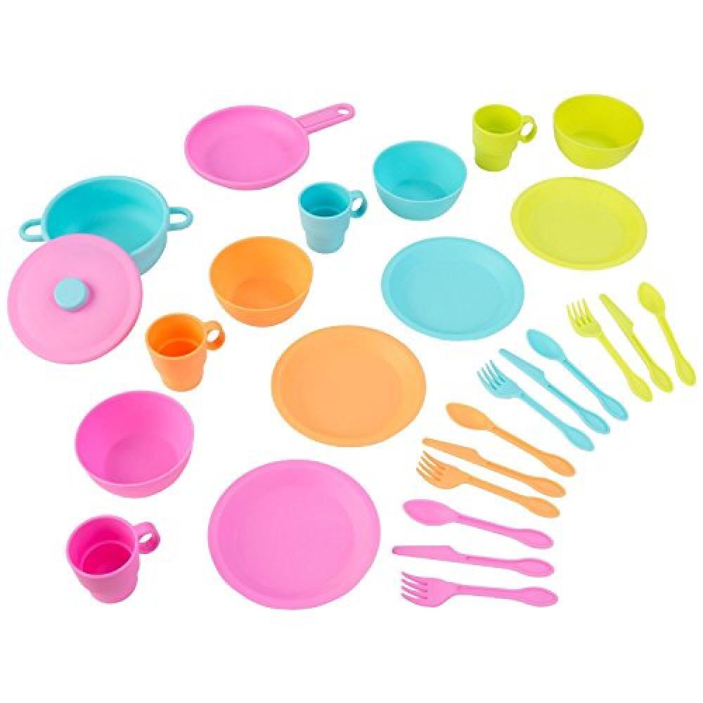 KidKraft 63319 Set Giocattolo da Cucina da 27 Pezzi per Bambini, Giochi di Imita
