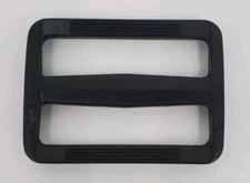 10 PACK Triglides Webbing Slides 2" (50mm) Black Plastic Adjuster Fastener
